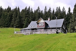 Roubená chalupa Krkonoše - Pomezní Boudy