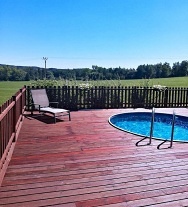 Roubená chalupa - bazén a sauna - Železné hory