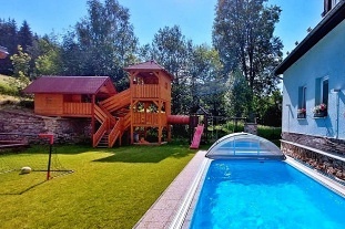 Chata s baznem - erven Voda - Bukov Hora