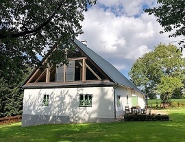 Chalupa sauna a kachlová kamna - Žďárské vrchy