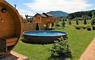 Chalupa bazn a wellness - ervenohorsk sedlo