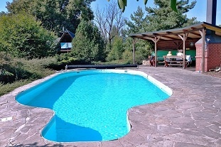 Chata s baznem - Sloup v echch - Kokonsko