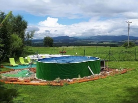 Chalupa bazn a wellness - erven Voda - anov