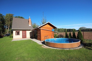 Nov� objekt: Chata 2 s baz�nem - CHKO Broumovsko - Osta� 8C-012