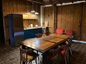 Chalupa se saunou - hrad Landtejn - Slavonice