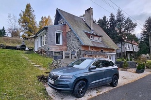 Nov objekt: Krunohorsk chata s wellness - esk Hamry