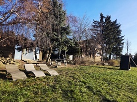 Nov� objekt: Chata Vyso�ina - sauna a koupac� sud - Ruda