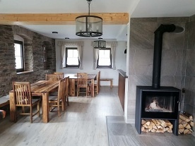 Chalupa se saunou - Klínovec - přehrada Přísečnice