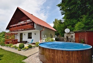 Nov� objekt: Chalupa s baz�nem - Horn� Pojize�� - �esk� r�j 7C-102