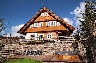 Nový objekt: Chalupa Krkonoše - sauna a kachlová kamna 5C-016