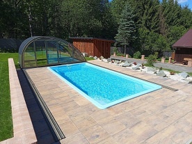 Nov� objekt: Chalupa s baz�nem - polosamota u lesa Beskydy