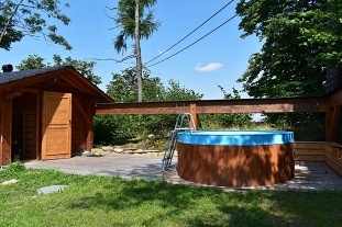 Valask roubenka se saunou - Prensk paseky