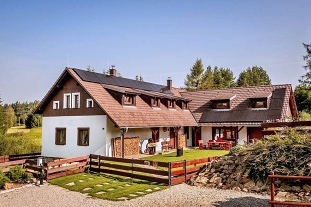 Chalupa Šumava - u řeky Blanice - Volary