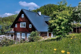 Krkono�sk� roubenka s wellness - Studenov