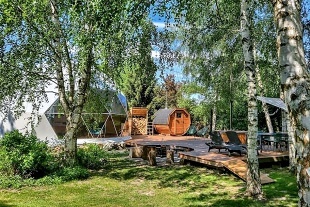 Recenze: Glamping Mile� - IGLOO - sauna a koupac� sud