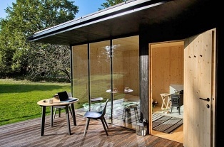 St�edo�esk� glamping a sauna - Tiny house Sedl�any