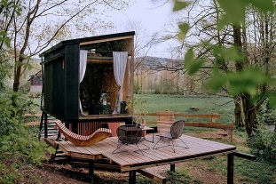Nový objekt: Glamping Žďárské vrchy - Tiny house Borovnice 9C-132