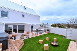 Chata sauna a biotop - Farmapark Sob�hrdy - Bene�ov