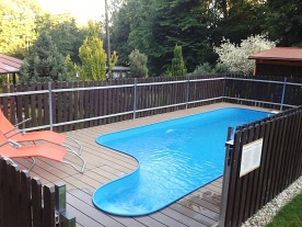 Wellness chata s bazénem - dovolená Beskydy