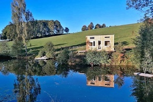 Glamping na samot u rybnka - esk vcarsko