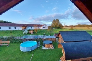 Srub baz�n a wellness - ji�n� �echy - Kaplice