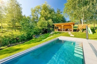 Recenze: Rodinn chalupa - bazn a wellness - Beskydy