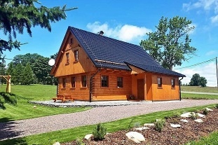 Nov objekt: Roubenka Orlick hory - sauna a kachlov kamna 8C-265