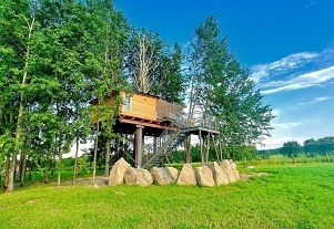 Glamping - domek v korunch strom - Rumburk