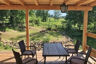 Chata se saunou - Rozhledna Vl Hora - Doubice