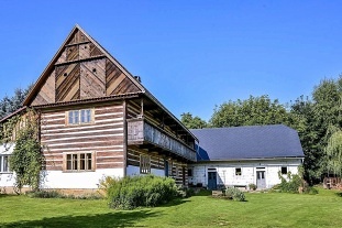 Stylová Roubenka Český ráj - hrad Kost - Plakánek