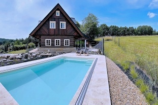 Roubenka bazén a sauna - Černá hora - Krkonoše