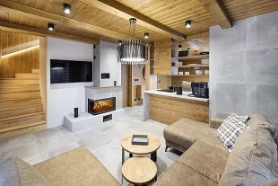 Chalupa s baznem - ern Dl - Jansk Lzn