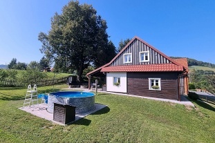 Nov objekt: Chalupa s baznem a hernou - Beskydy - Hukvaldy 3M-203