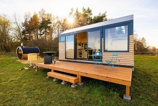 Glamping Lipenská příroda - Tiny House s wellness