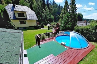 Wellness chalupa a baz�n - Pastviny - Doln� Dobrou�