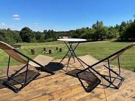 Glamping s baznem - Nov Bystice - Landtejn