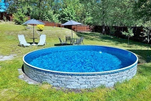 Chata baz�n a sauna - Kru�n� hory - Doupovsk� hory