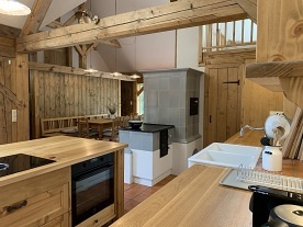 Roubenka s kachlovými kamny - Křižánky - Vysočina