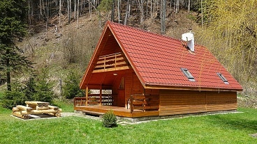 Chata s vířivkou - Velká Fatra - skanzen Vlkolínec