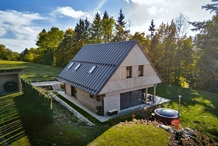 Nov� objekt: Roubenka sauna a koupac� sud - Krkono�e a Jizerky 5C-350