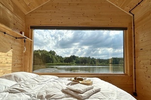 Plovoucí Chata na samotě - Glamping Brdy