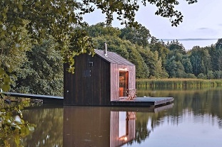 Plovoucí Chata na samotě - Glamping Brdy
