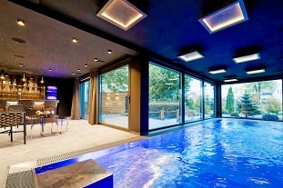 Luxusní wellness chata s bazénem - Železné hory