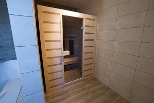 Chalupa s wellness u hradu Kaperk - umava