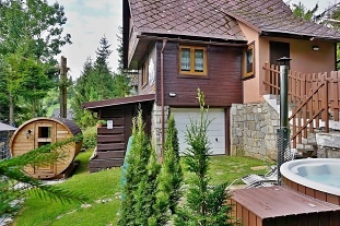 Chata s wellness Jeseníky - Jeskyně na Pomezí