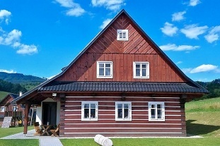 Chalupa s baznem - Hrub Jesenk - termly Losiny