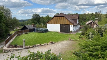 Chalupa s baznem - umava - Kapersk Hory