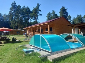 Nov objekt: Chata s baznem - Hamersk jezero - Osen 6C-149