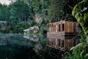 Wellness chata a plovoucí sauna - Lipnice n. Sázavou