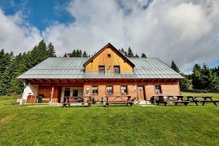 Chalupa s baznem - Pnkav vrch - Krkonoe